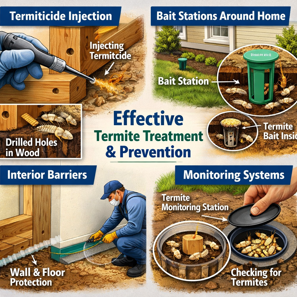 Top Methods for Effective Termite Treatment and Prevention